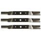 Qty 3: Finishing Mower Blade Fits Bolens Replaces 175-1597