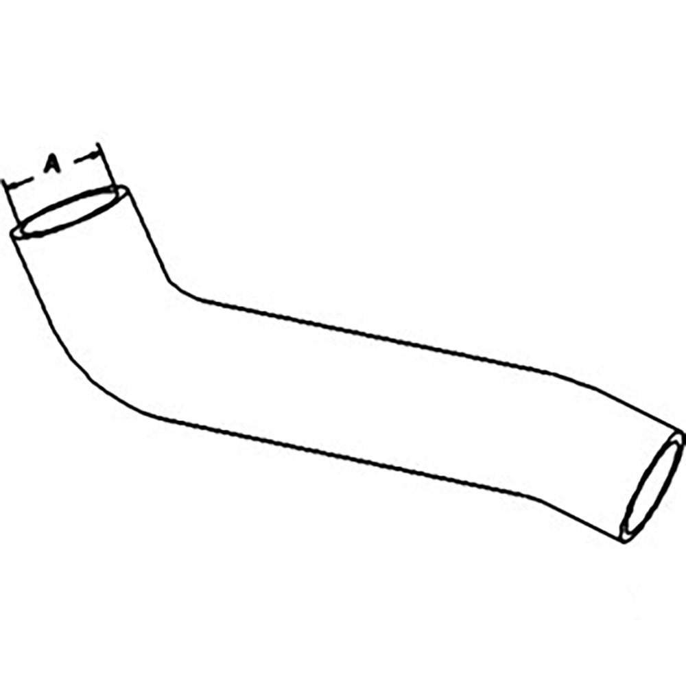 890258M1 One New Aftermarket Air Cleaner Hose Fits Massey Ferguson 35