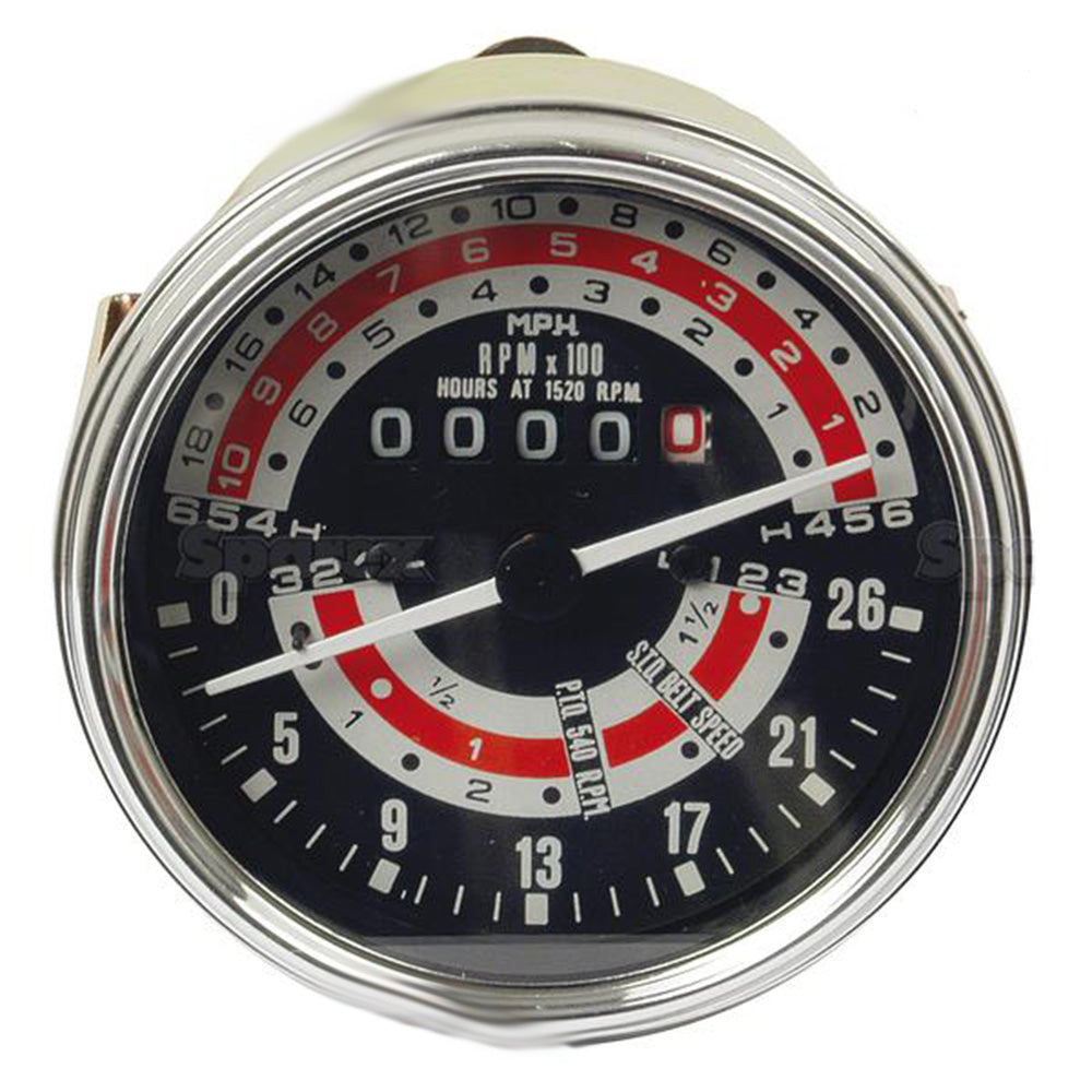 898461M92 New Tractor Tachometer Fits Massey Ferguson 135 898463M92 M10-06-21