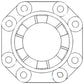 898712M2 New Tractor Differential Coupling Cap Fits Massey Ferguson 11 24 25 30