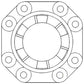 898712M2 New Tractor Differential Coupling Cap Fits Massey Ferguson 11 24 25 30