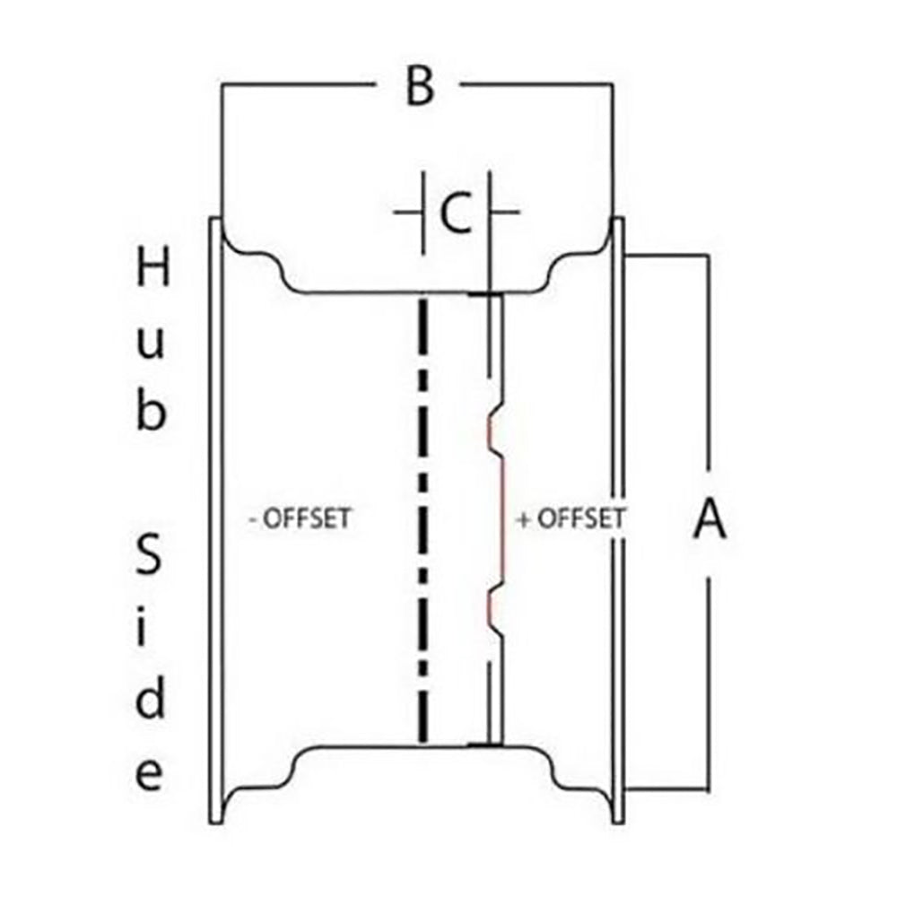 Front Wheel Rim 4.5 X 16 AL17847 AR52506 Fits John Deere 1020 1120 20