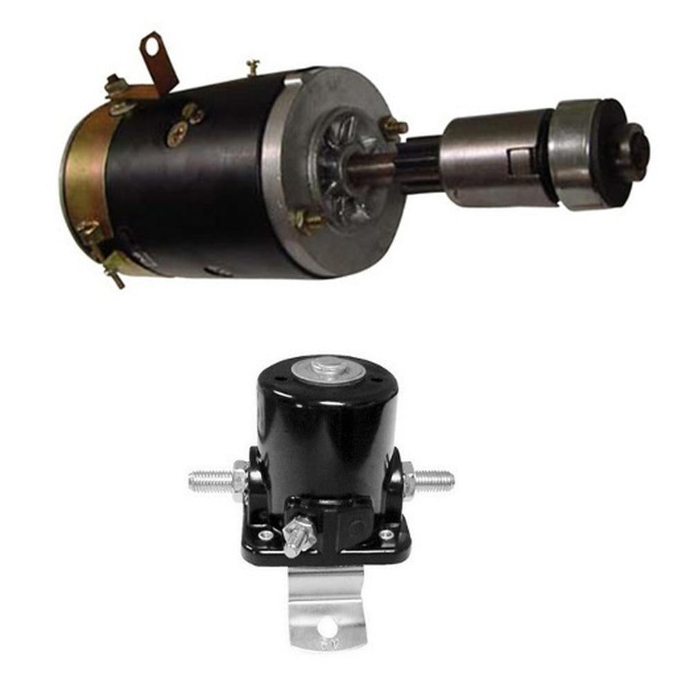 Starter & Solenoid Set Fits Ford/New Holland Replaces 3109