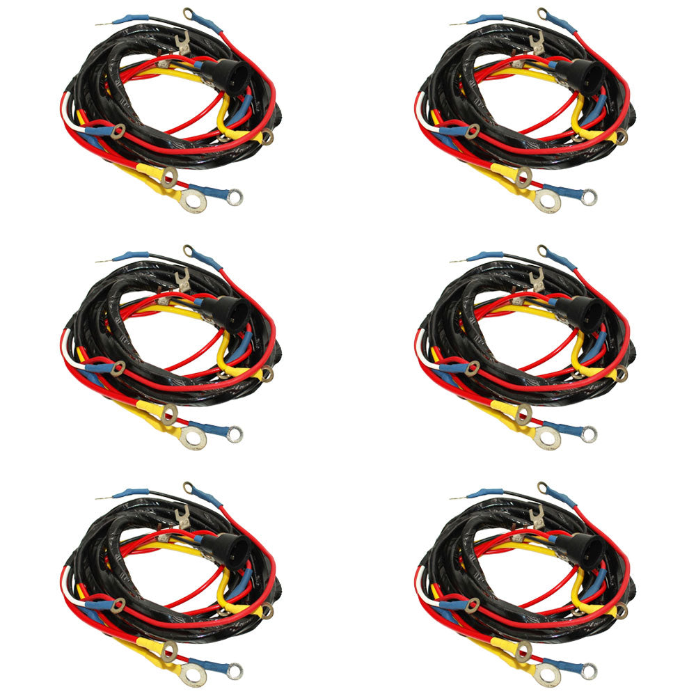 Qty 6: Wiring Harness Fits Ford/New Holland Replaces 86614726