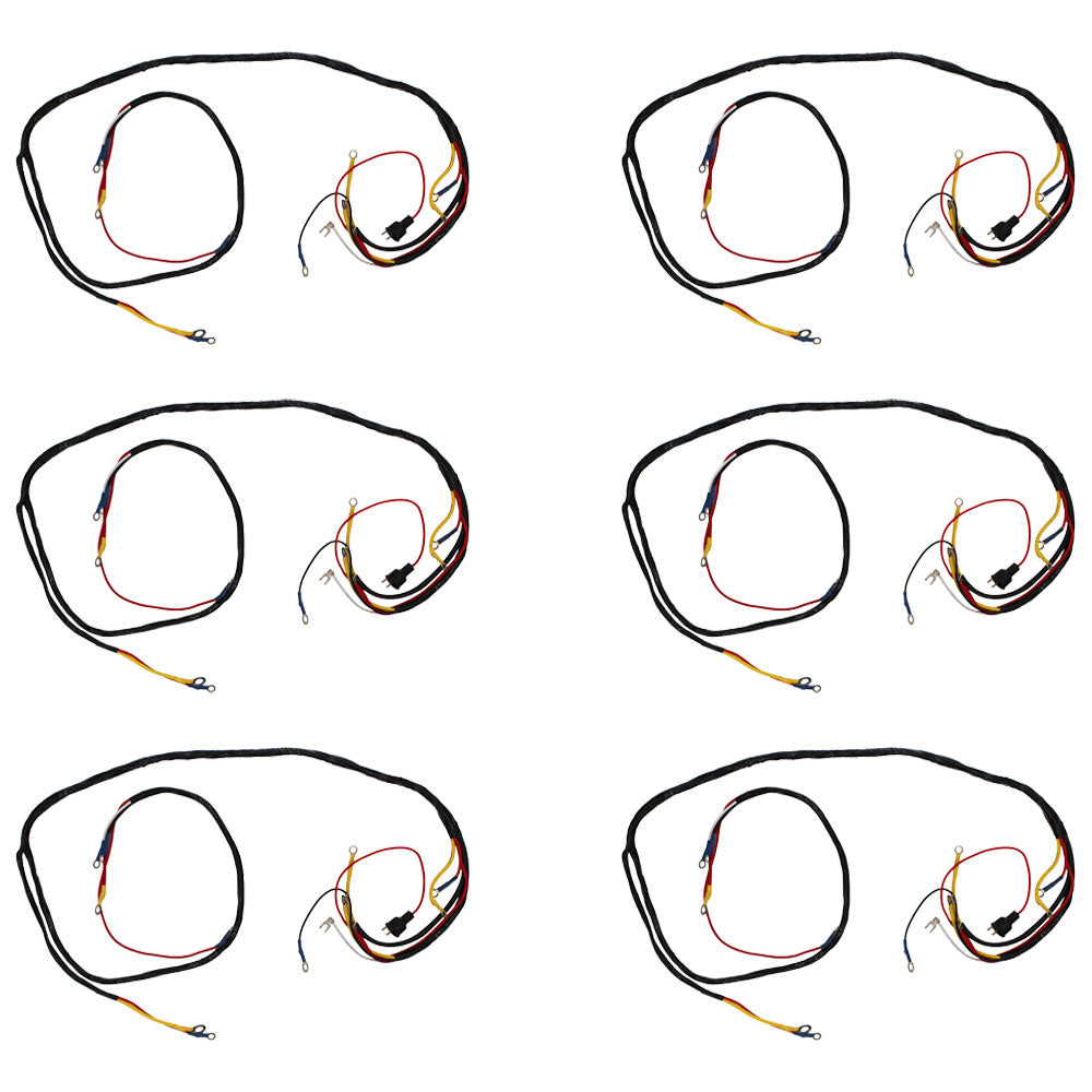 Set of Six (6) Wiring Harness Fits Ford 8N 86614726