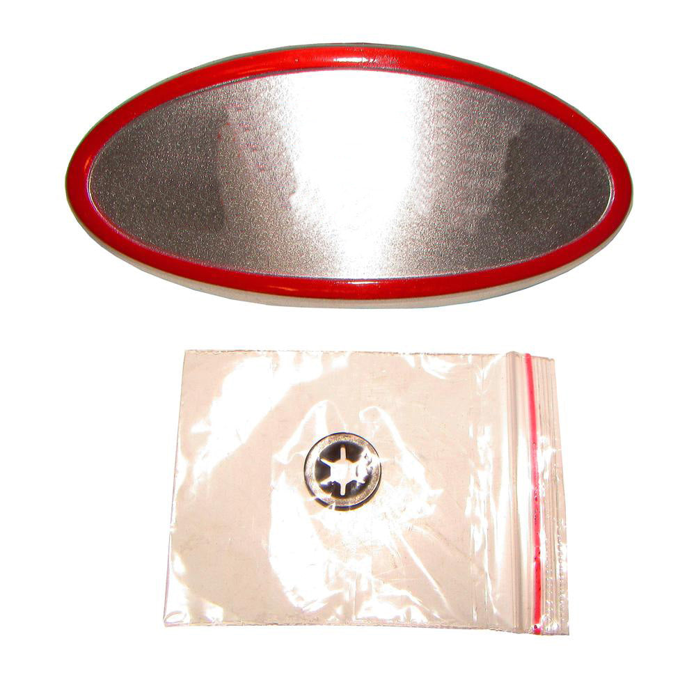 Hood Emblem Fits Ford Replaces 8N16600A 4-5/8" Width 2" Height