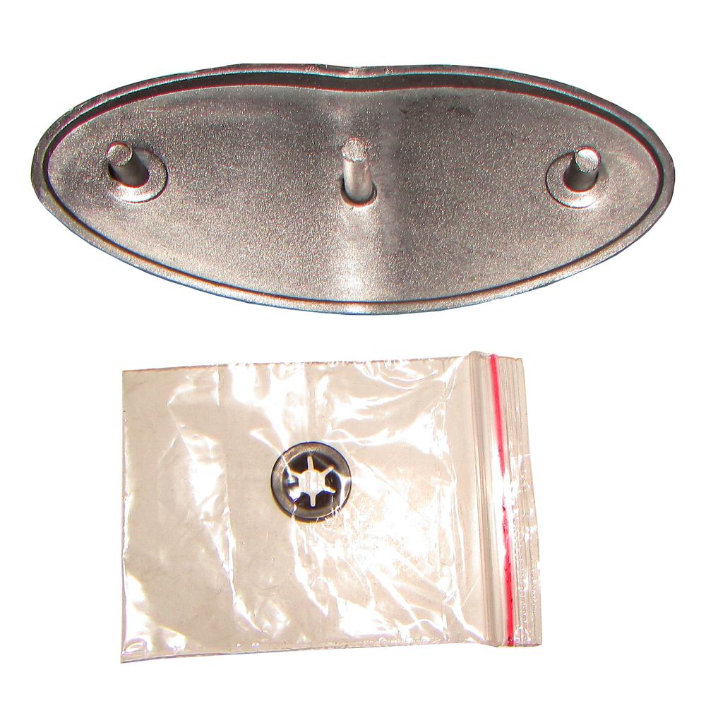 Front Hood Emblem with Mounting Nut Fits Ford 8N Tractor