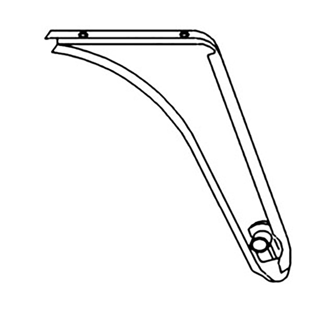 LEFT LOWER HOOD SIDE DOGLEG PANEL Fits Ford 8N, 9N, 2N
