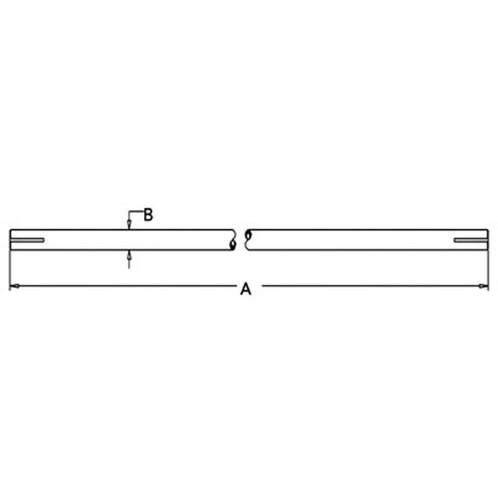 Tie Rod Tube Fits Massey Ferguson Replaces 8N3314D