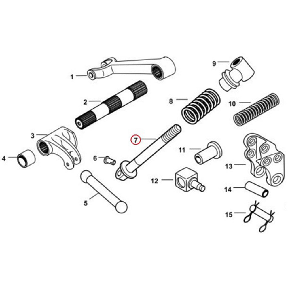 Fits Ford DRAFT CONTROL PLUNGER 8N541B Fits Massey Ferguson