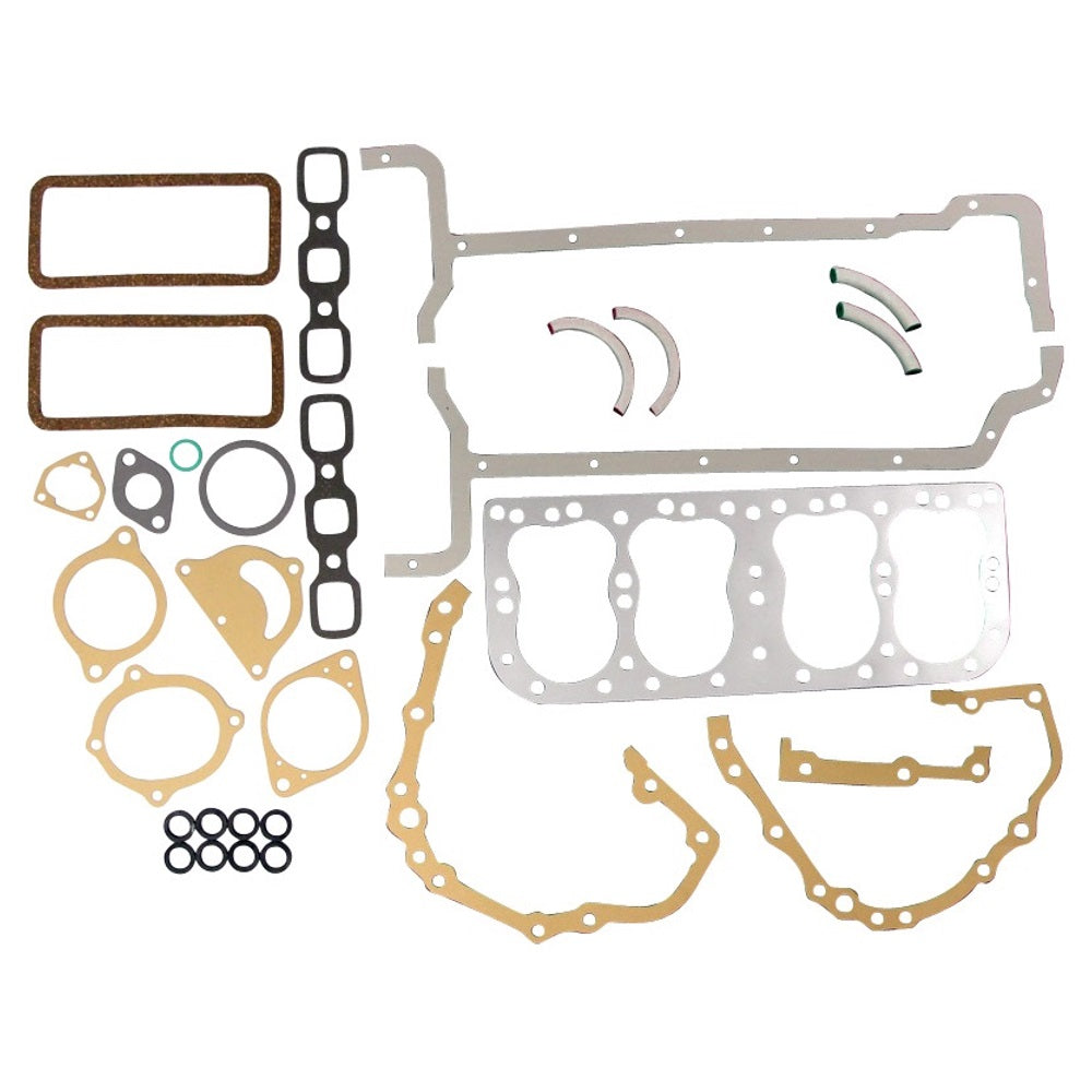 Overhaul Engine Gasket Kit with Metal Head Fits Ford 2N 8N 9N Tractor 8N6008M