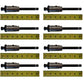 Qty 8: Fuel Injector Nozzle Assembly Fits Caterpillar Replaces 0R-3418