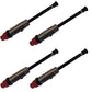 Set Of 4 Fuel Injectors Pencil Nozzle Fits Caterpillar Fits CAT 3304 3306 8N7005