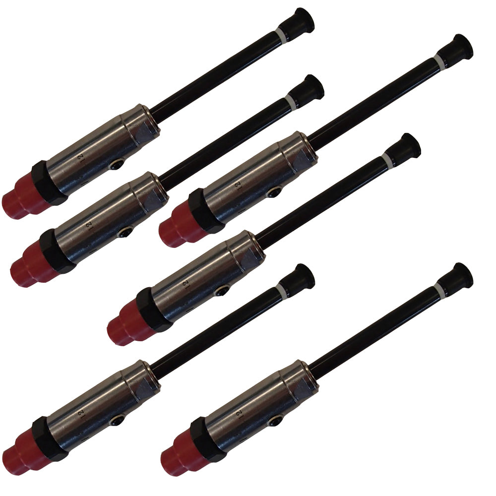 Set of 6 Fuel Injector Pencil Nozzle Assembly 8N7005 Fits Caterpillar 3304 3306