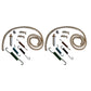 Qty 2: Brake Shoe Repair Kit
 Fits Ford/New Holland Replaces 8NAA2250