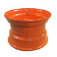 9.75X16.5 Rim/Wheel for 12-16.5 Tire Fits Bobcat Orange Color