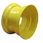 (2) Yellow 16.5X9.75X8 Wheel Rims Fits John Deere & Fits Caterpillar Skid Steers
