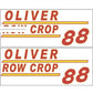 Hood & Safety Decal Set Fits Oliver Replaces 901H