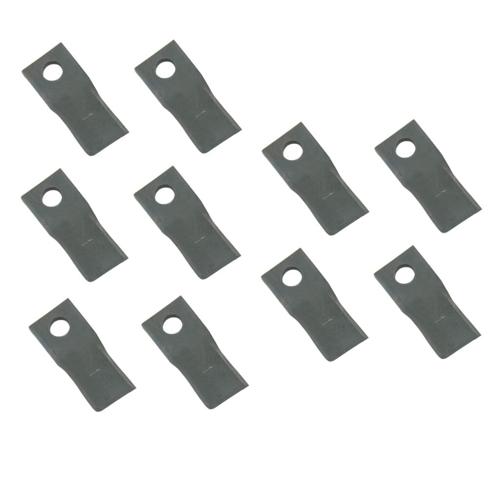 Qty 10: LH Disc Mower Blade Fits Vicon Replaces 61559