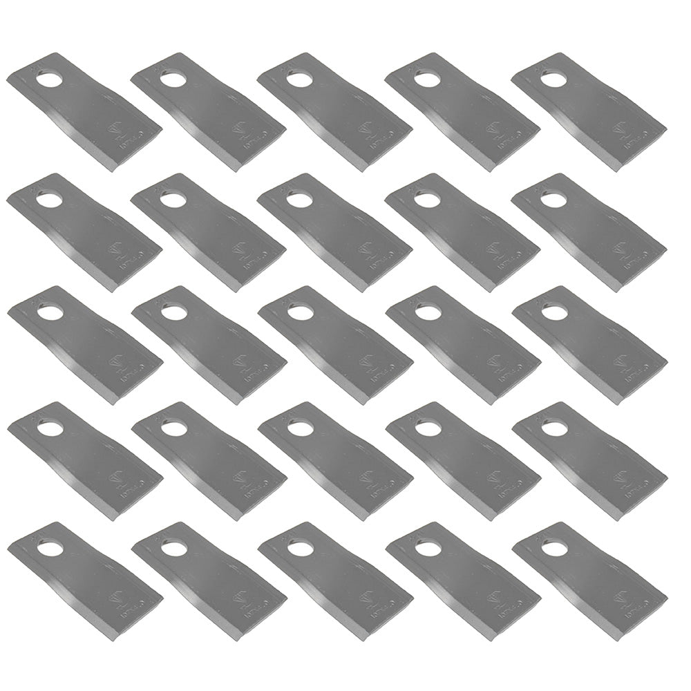 Qty 25: Disc Mower Blade Fits GEHL Replaces 612635