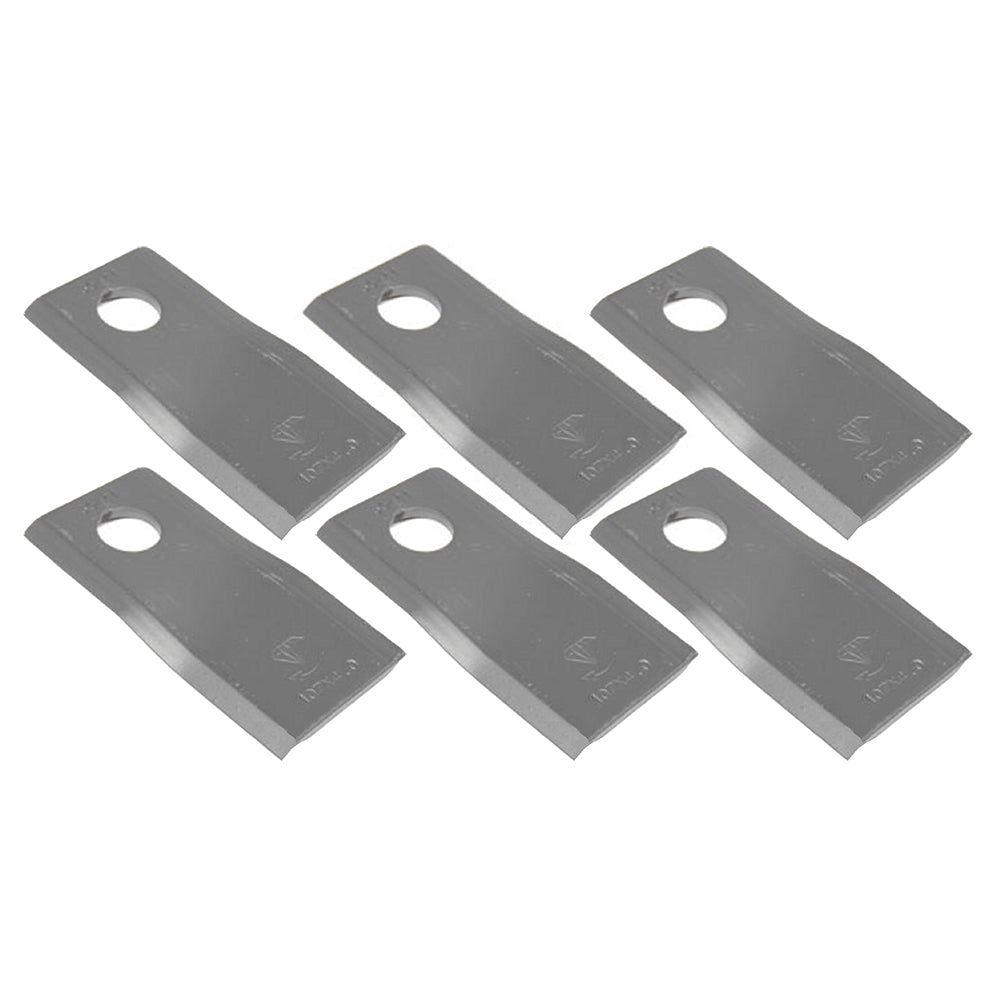 Qty 6: Disc Mower Blade Fits Case/International Harvester Replaces 86625668