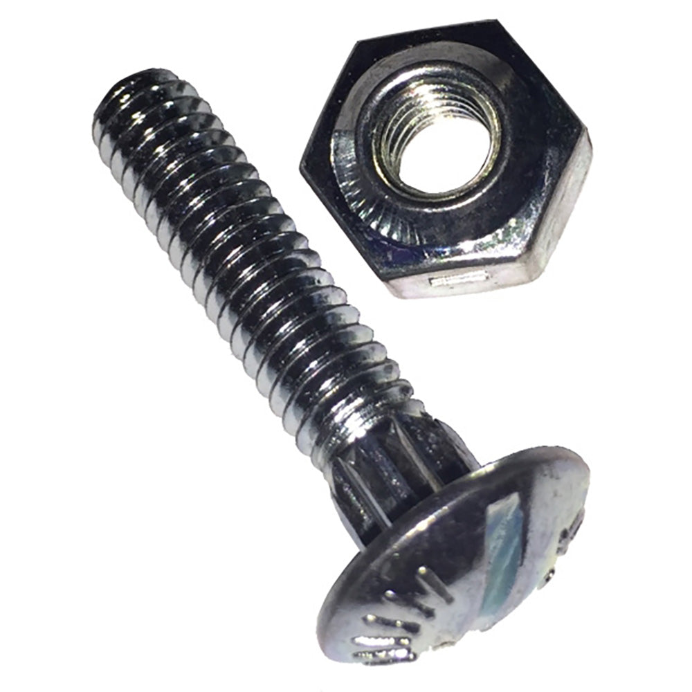 25 Pack Sickle Knife Mounting Bolt And Nut 1" With Nut 904-501 Fits New Holland