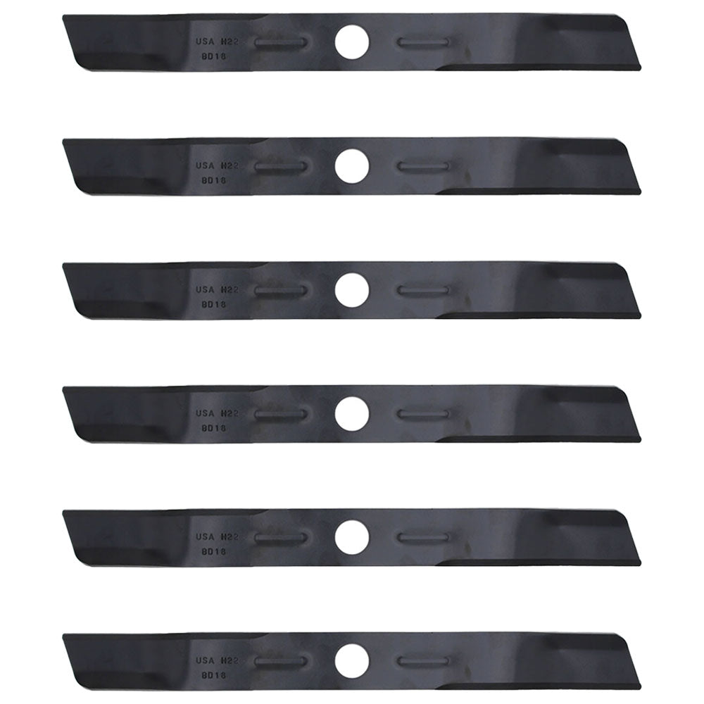 Qty 6: Mulching Mower Blade
 Fits Black and Decker Replaces 90548199