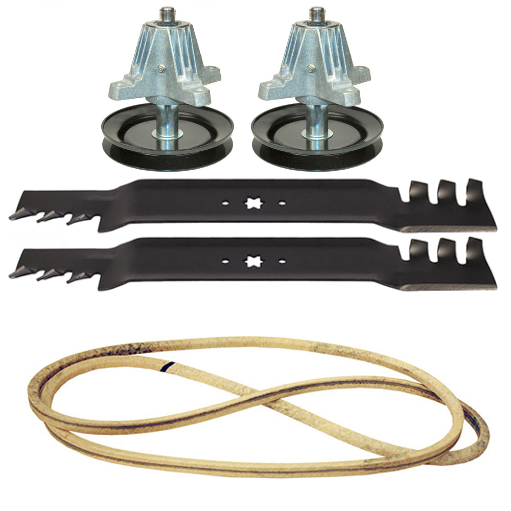 Spindle Assembly, Blade & Belt Kit Fits Bolens Replaces 742-0616
