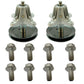 2Pk Spindle Assembly Fits MTD 918-06991 Fits Troy-Bilt 42" Deck T1000 618-06991