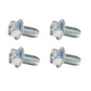 (4x) 3/8"-16"x1" Self Tapping Bolt Fits AYP Fits Husqvarna 17490612 817060612
