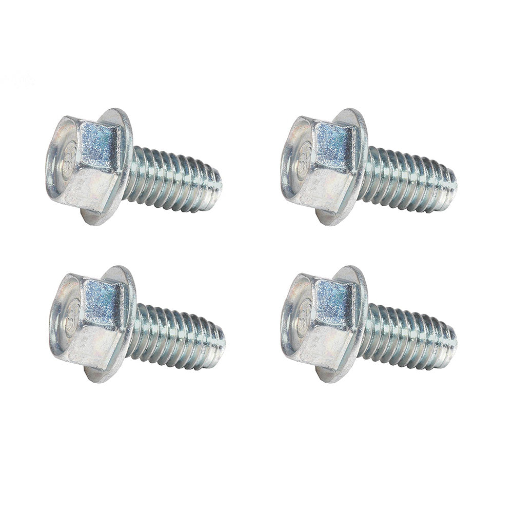 9373 (Lot of 4) Hex Head Self Tapping Screw 3/8"-16 X 3/4" Fits AYP 17490612