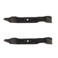 2 Mulching Blades 942-0616 742-0616A 112-0315 Fits Toro for TroyBilt for MTD