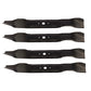 (4) Mower Blades Fits Cub Cadet 942-0616 742-04308 742-0616 942-04312 942-04126