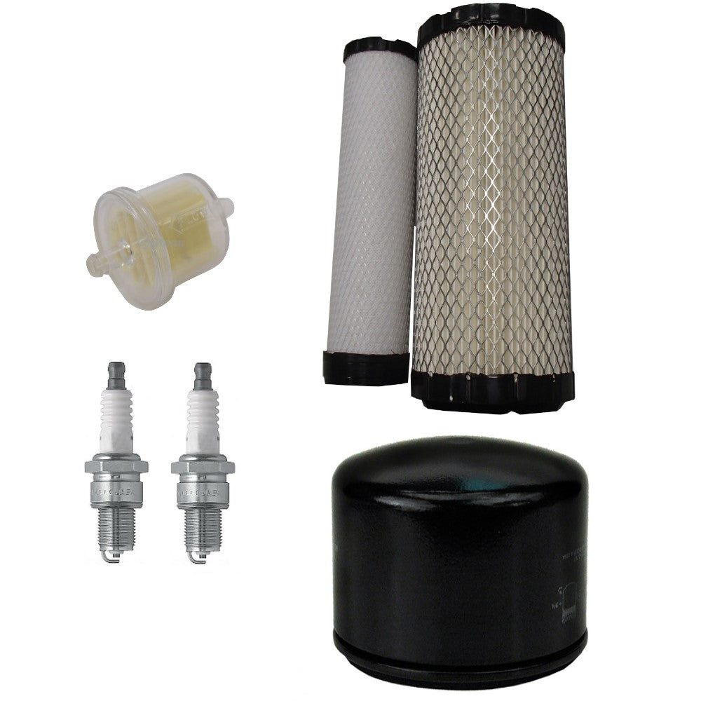 Filter Tune Up Kit w/ Spark Plugs Fits Hustler Replaces 11013-7019