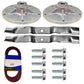 42" Deck Kit fits Murray Spindle 2925 Belt 37x88 Blades 6476 Bolts 9469