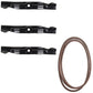 Deck Belt & Heavy Duty Blade 50" Fits Cub Cadet LT1024 13AR11CP712 13AR11CP710