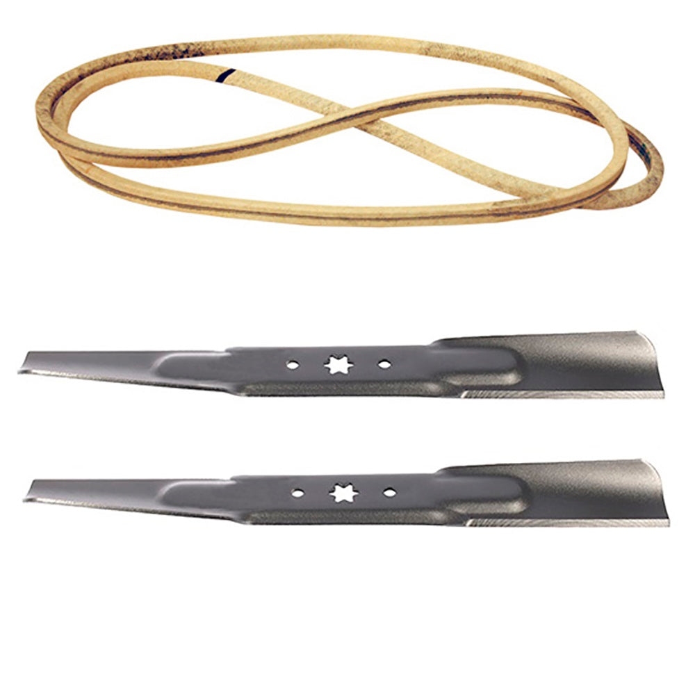 42" Deck Maintenance Kit Fits MTD Fits Cub Cadet BELT 954-04060B 2 BLADES 942-04