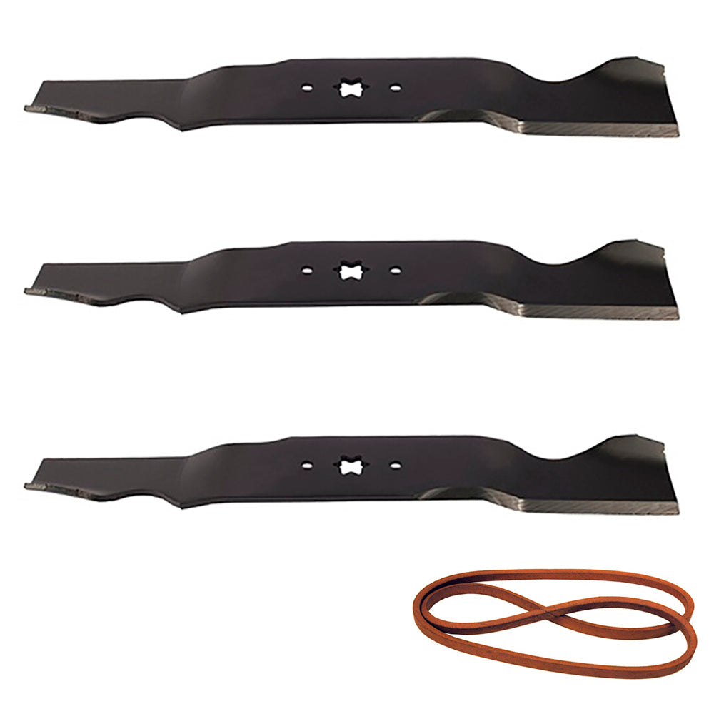 Deck Kit Belt & Blades Fits Cub Cadet 54" GT1554 GT1554VT LGT1054 LGTX1054