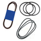 3 Piece Deck and 2 Drive Belt Kit Fits Cub Cadet Replaces 754-04045