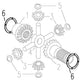 Thrust Washer Fits Ford/New Holland Replaces 957E4228