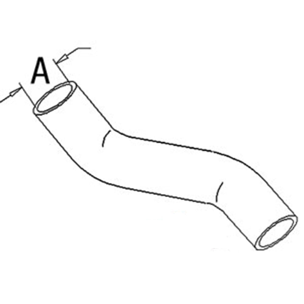 Upper Radiator Hose Fits Ford Super Dexta 957E8260B