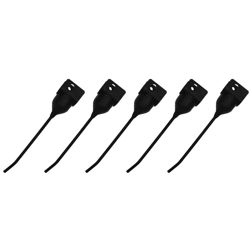 850612 Five (5) Rubber Mounted Rake Teeth Fits John Deere 640 650 652 660 662