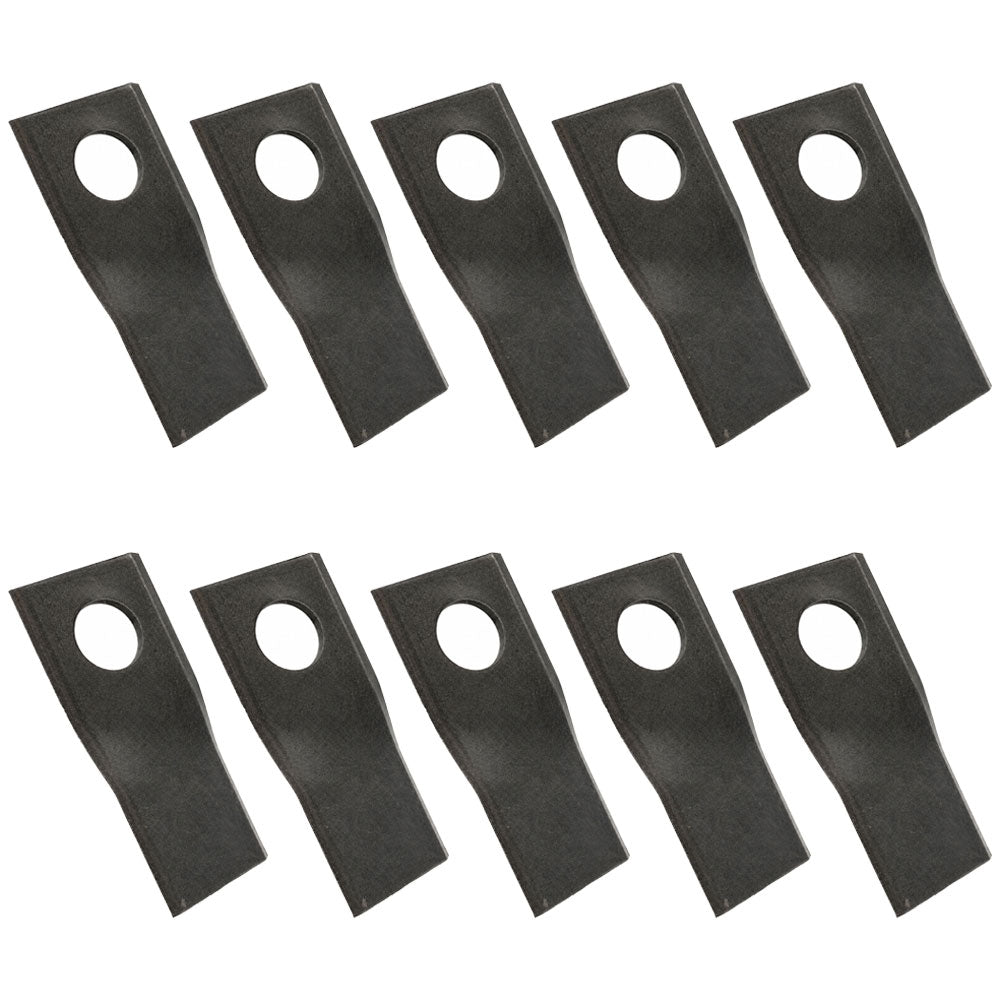 Qty. 10 Disc Mower Blade Fits Case/International Harvester Replaces 9847684