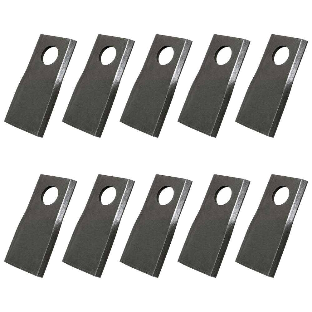 Qty. 10 Disc Mower Blade Fits John Deere Replaces PMLBL0032