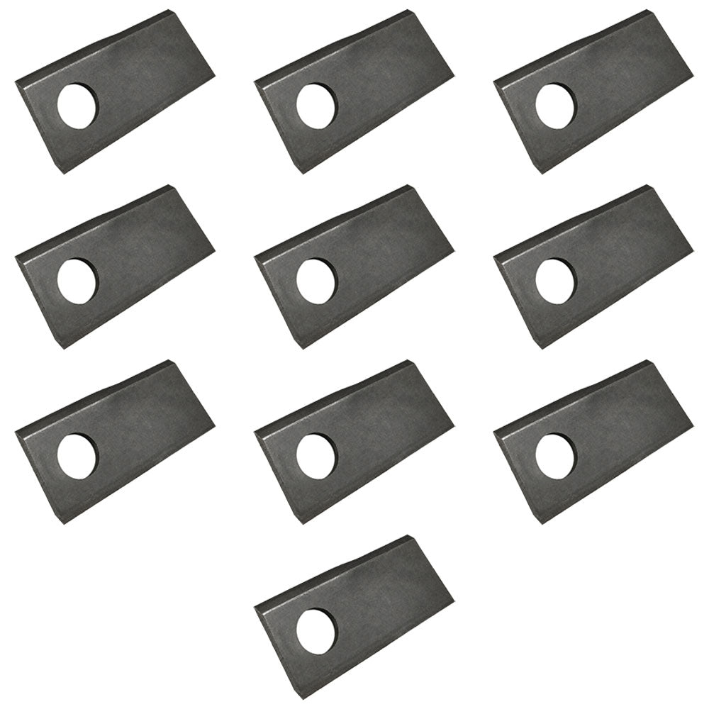 Qty. 10 Disc Mower Blade Fits Case/International Harvester Replaces 9847684