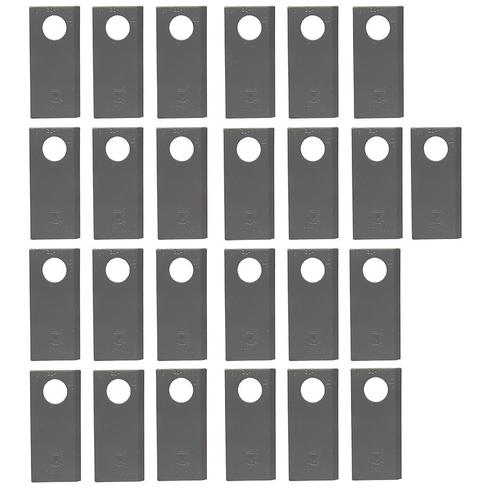 Qty. 25: Disc Mower Blade Fits Case/International Harvester Replaces 9847684