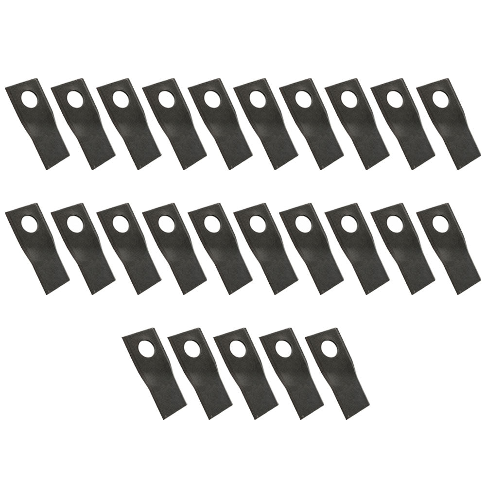 Qty. 25: Disc Mower Blade Fits Ford/New Holland Replaces 9847684