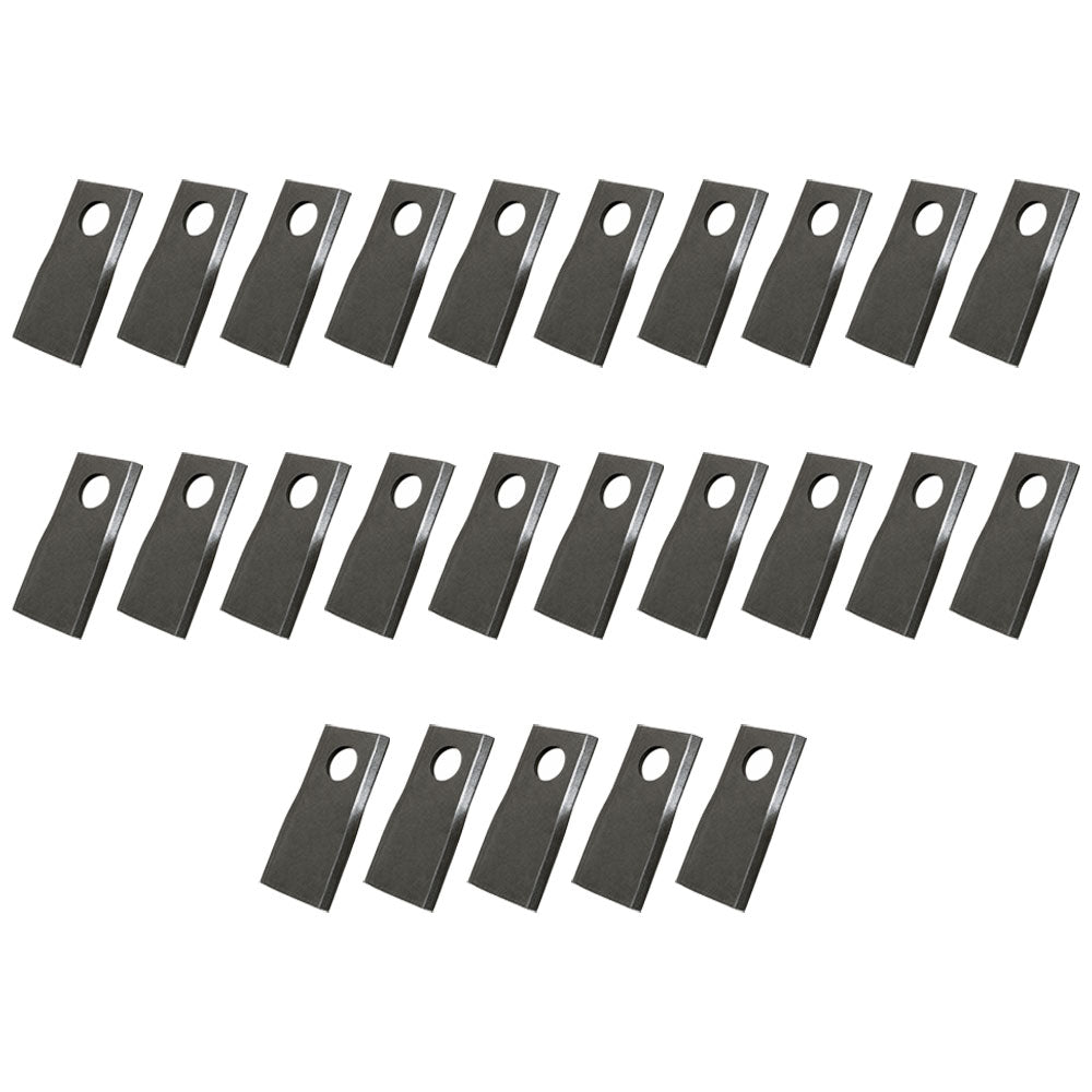 Qty. 25: Disc Mower Blade Fits Ford/New Holland Replaces 9847684