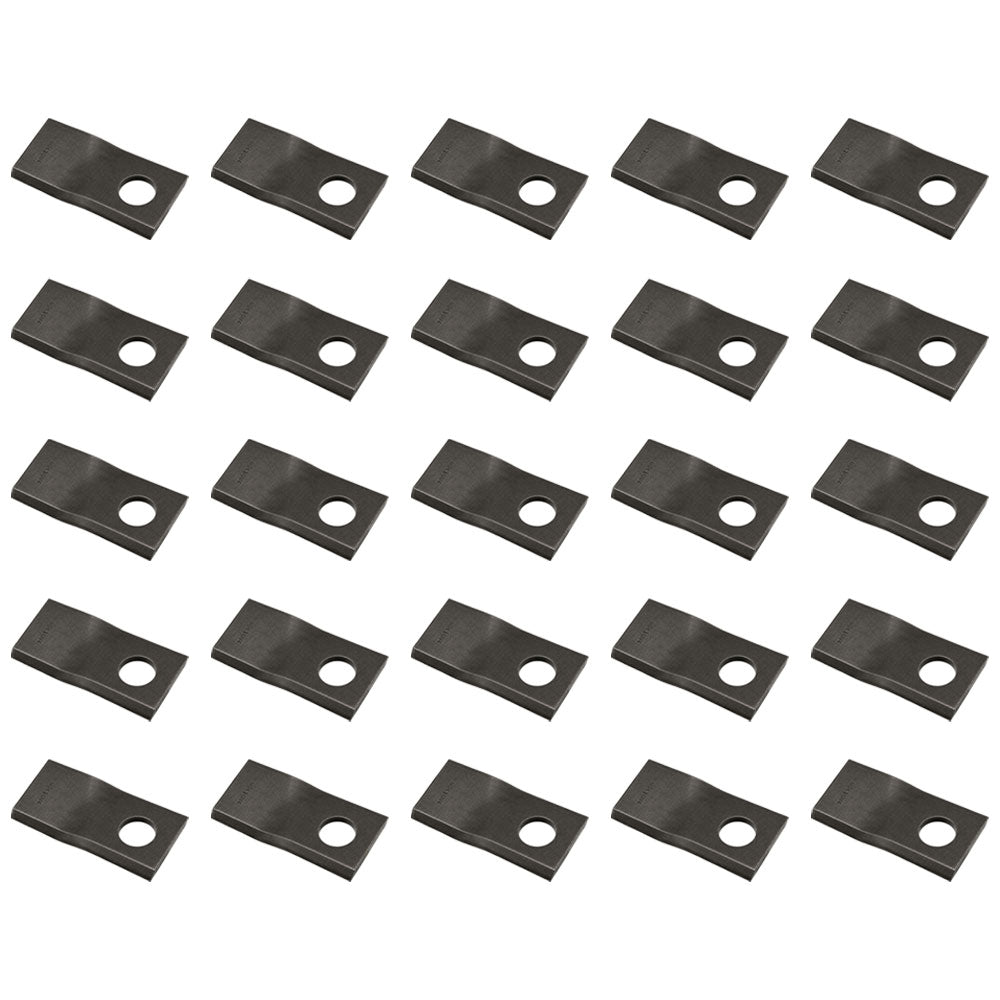 Qty. 25: Disc Mower Blade Fits Ford New Holland Replaces 9847684