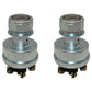 Qty 2: Ignition Key Switch w/ 2 Keys Fits Caterpillar Replaces 095-9269